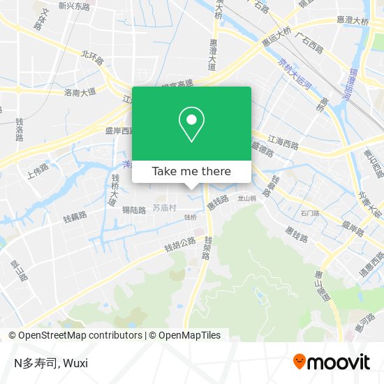 N多寿司 map