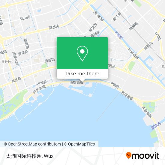 太湖国际科技园 map