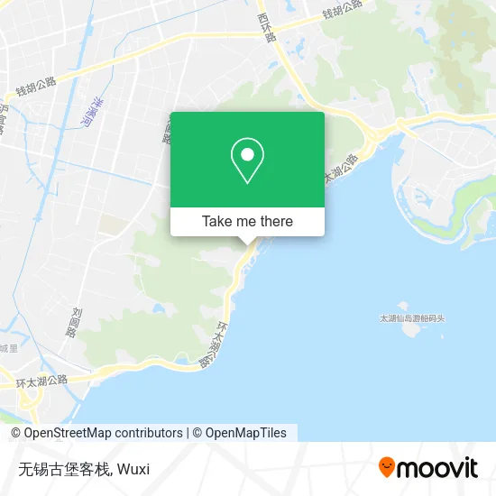 无锡古堡客栈 map