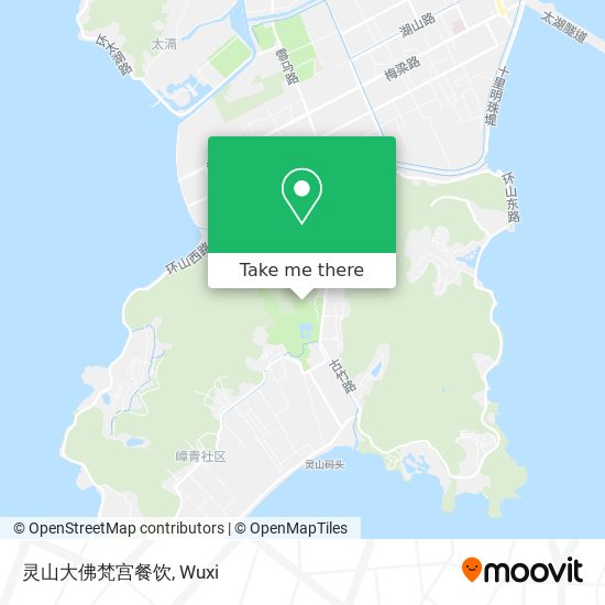 灵山大佛梵宫餐饮 map