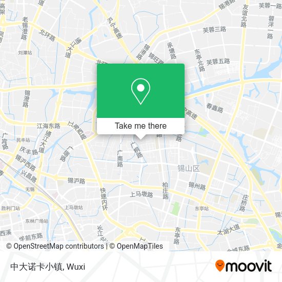 中大诺卡小镇 map