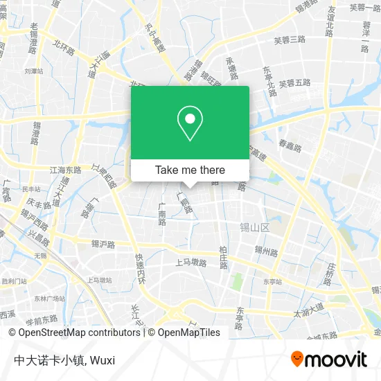 中大诺卡小镇 map