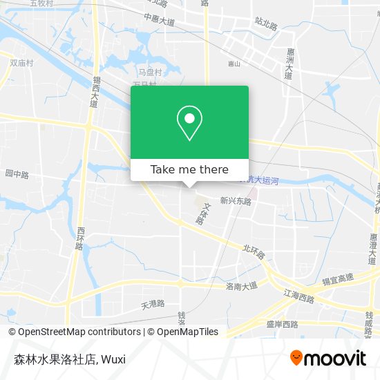 森林水果洛社店 map