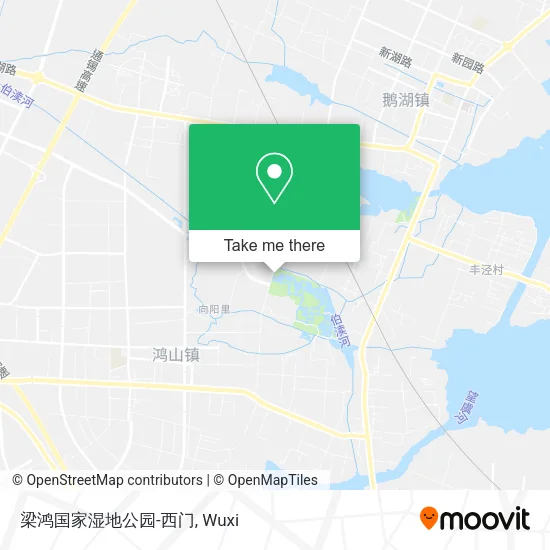 梁鸿国家湿地公园-西门 map