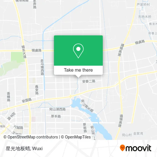 星光地板蜡 map