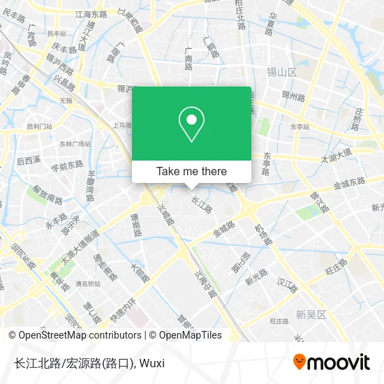 长江北路/宏源路(路口) map