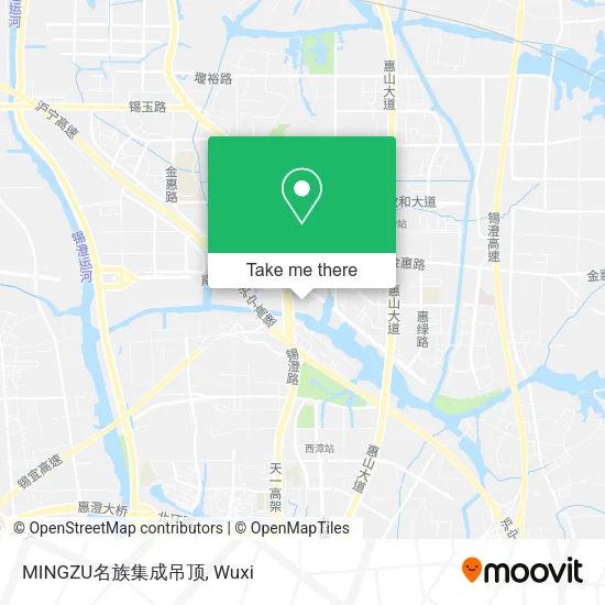 MINGZU名族集成吊顶 map