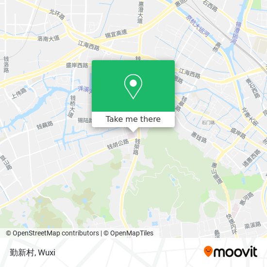 勤新村 map