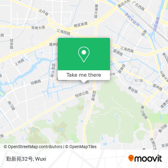 勤新苑32号 map