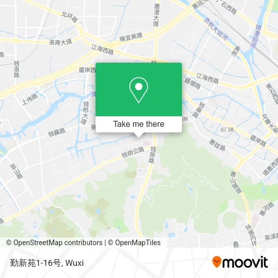 勤新苑1-16号 map