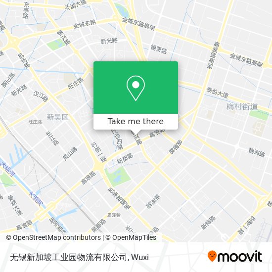 无锡新加坡工业园物流有限公司 map