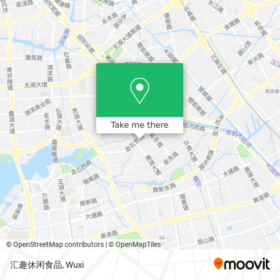 汇趣休闲食品 map
