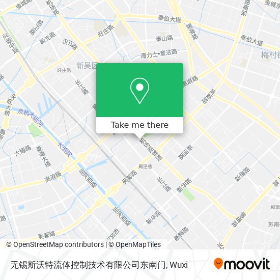 无锡斯沃特流体控制技术有限公司东南门 map