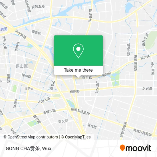 GONG CHA贡茶 map