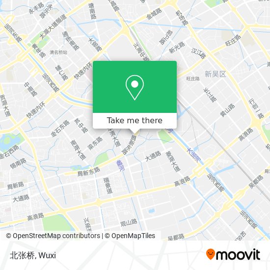 北张桥 map