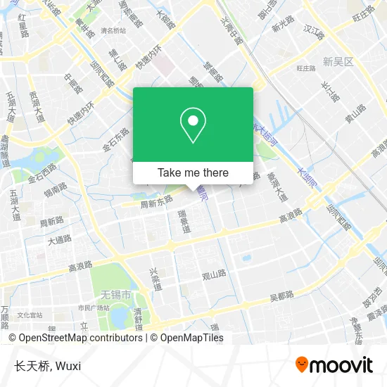 长天桥 map
