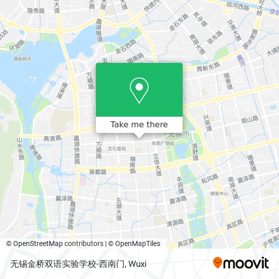 无锡金桥双语实验学校-西南门 map