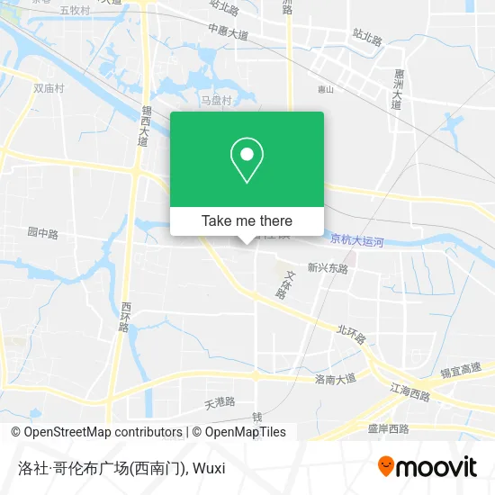 洛社·哥伦布广场(西南门) map