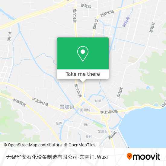 无锡华安石化设备制造有限公司-东南门 map