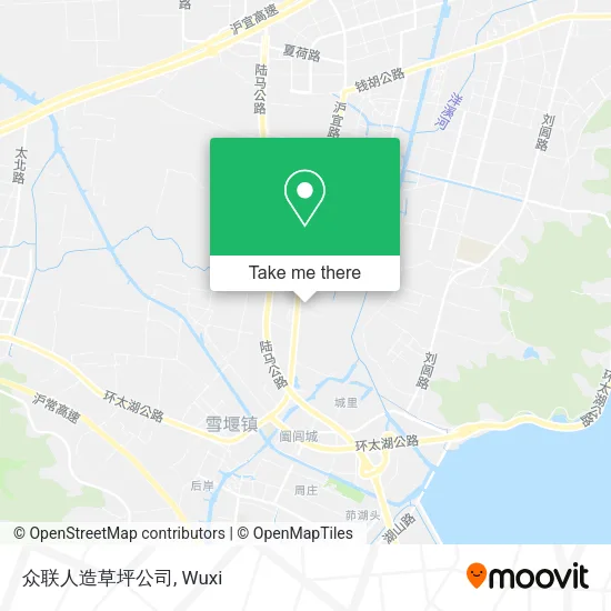 众联人造草坪公司 map