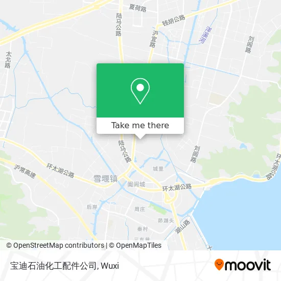 宝迪石油化工配件公司 map