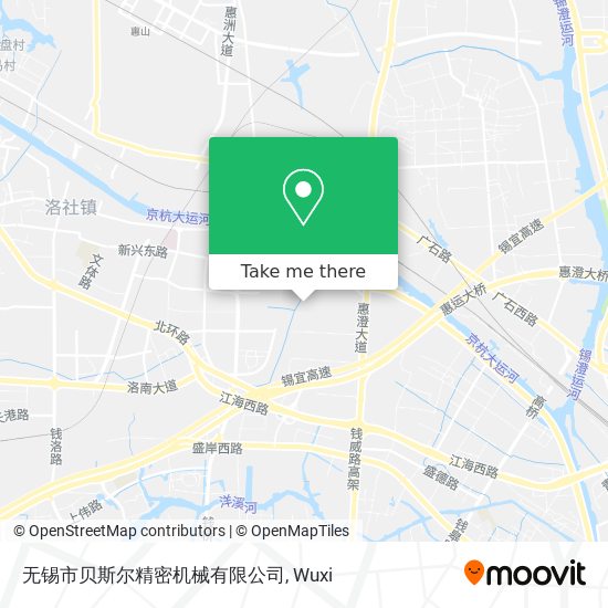 无锡市贝斯尔精密机械有限公司 map