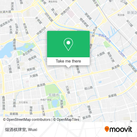 烟酒棋牌室 map