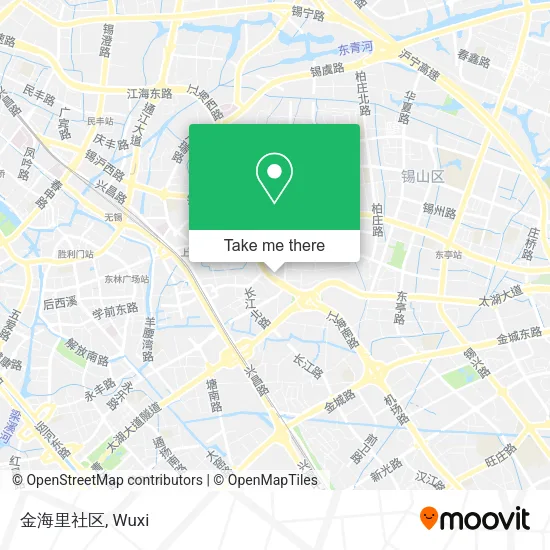 金海里社区 map