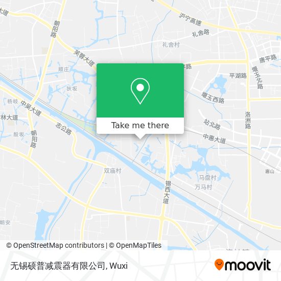 无锡硕普减震器有限公司 map