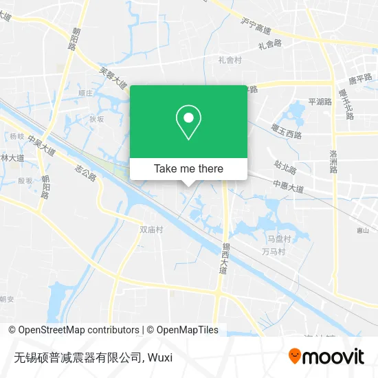 无锡硕普减震器有限公司 map