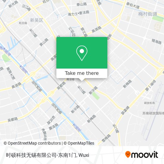 时硕科技无锡有限公司-东南1门 map