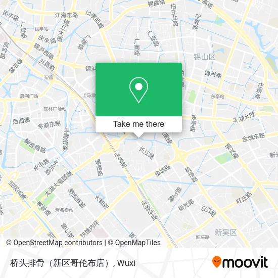 桥头排骨（新区哥伦布店） map