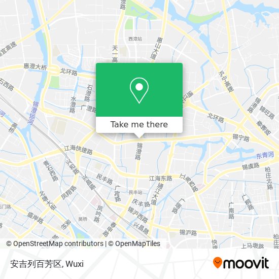 安吉列百芳区 map