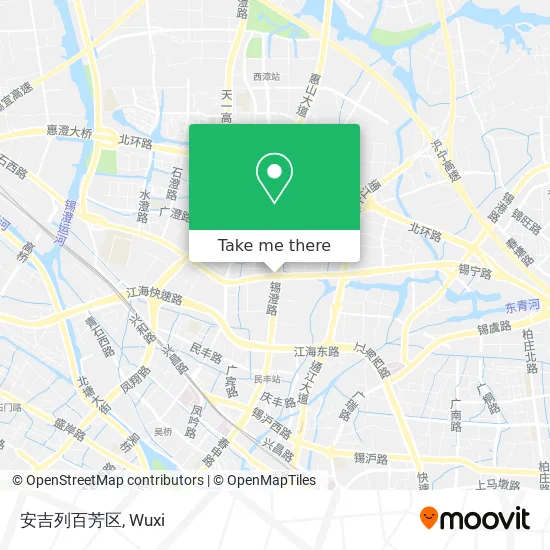 安吉列百芳区 map
