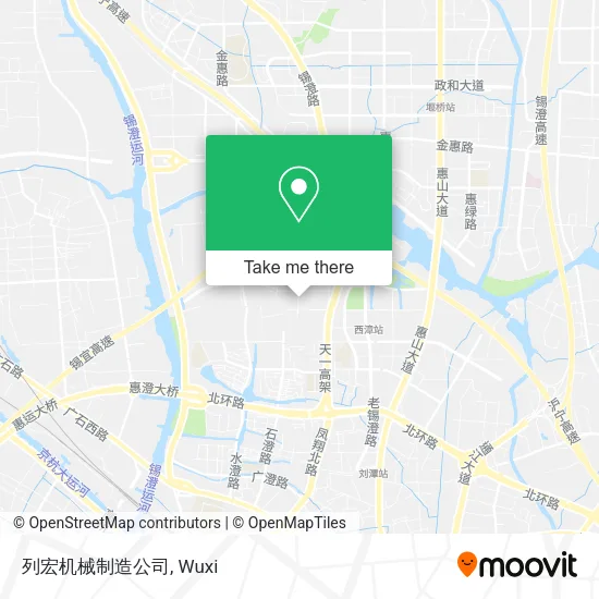 列宏机械制造公司 map