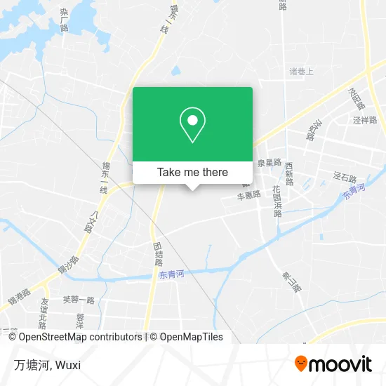 万塘河 map