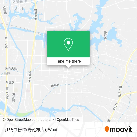 江鸭血粉丝(哥伦布店) map