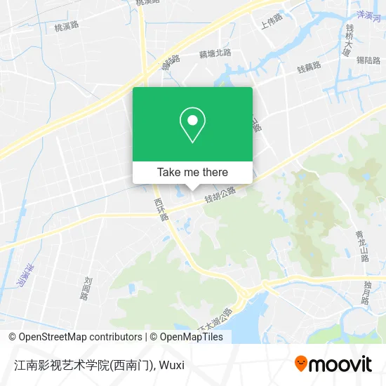 江南影视艺术学院(西南门) map
