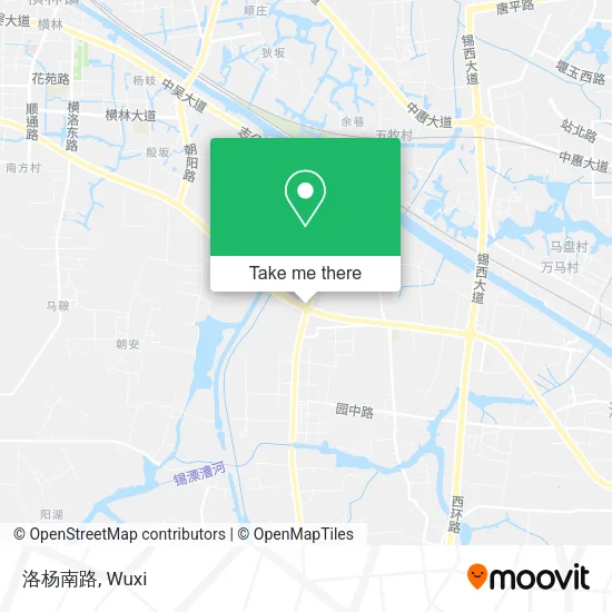 洛杨南路 map