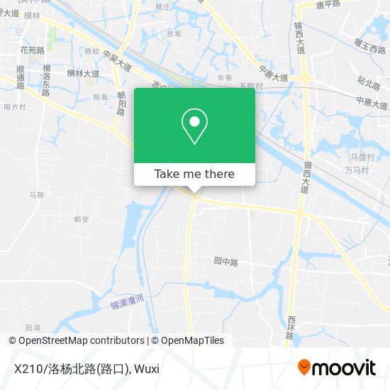 X210/洛杨北路(路口) map