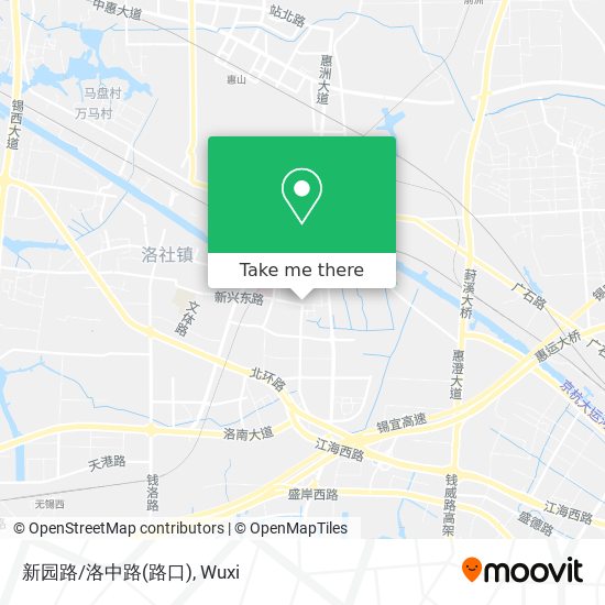 新园路/洛中路(路口) map