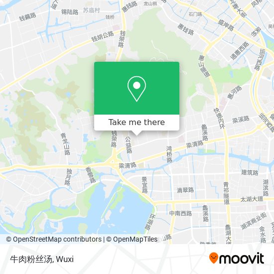 牛肉粉丝汤 map