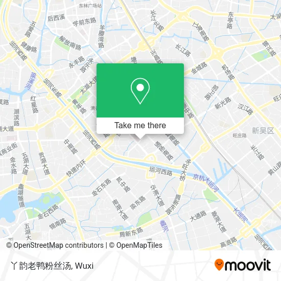 丫韵老鸭粉丝汤 map