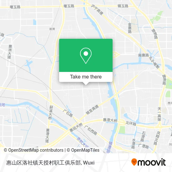 惠山区洛社镇天授村职工俱乐部 map