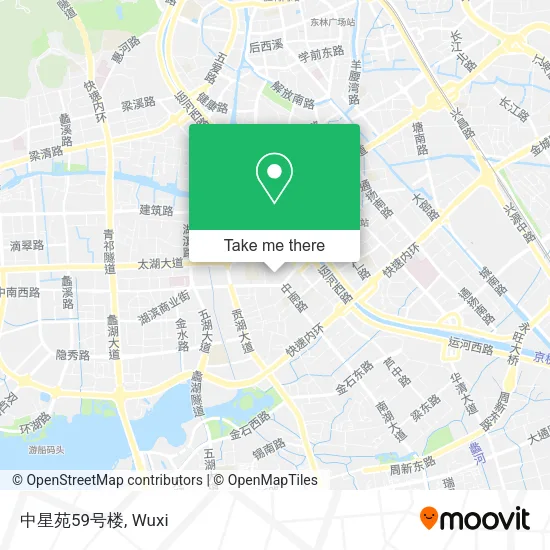 中星苑59号楼 map