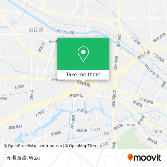 五洲西路 map