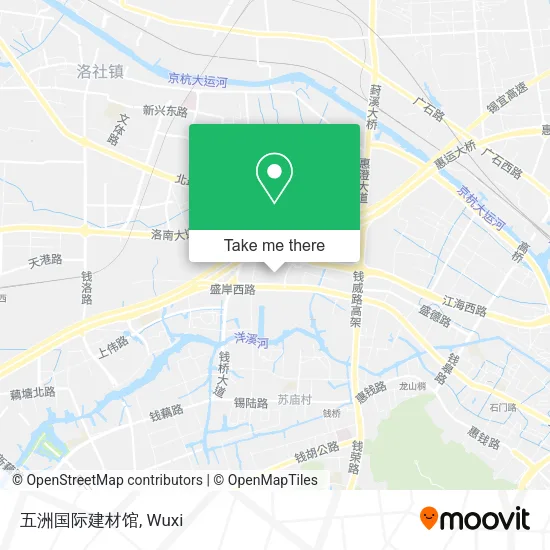 五洲国际建材馆 map