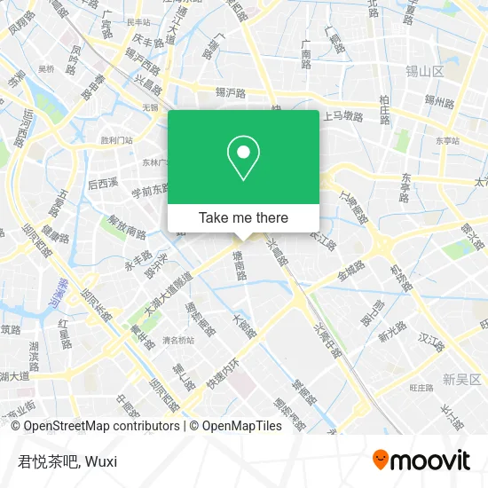 君悦茶吧 map
