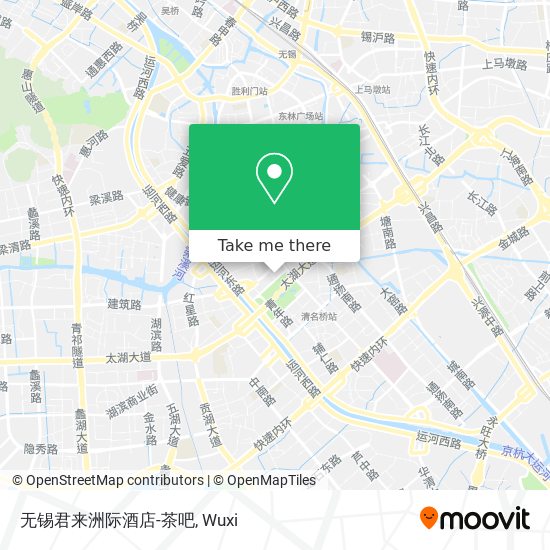 无锡君来洲际酒店-茶吧 map