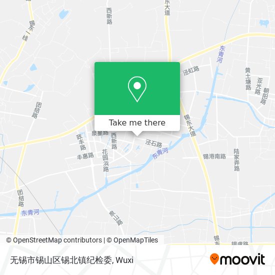 无锡市锡山区锡北镇纪检委 map